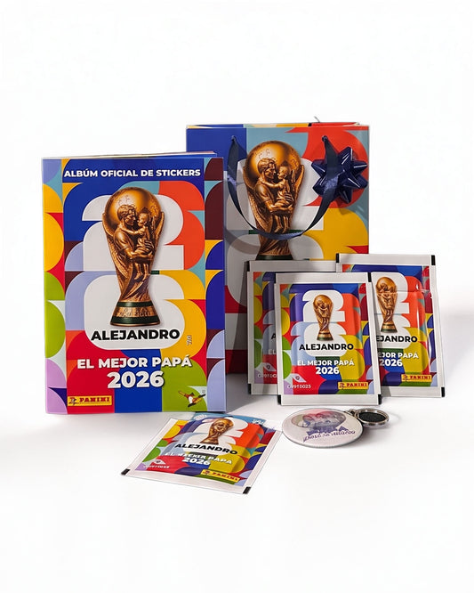 Álbum Mundialero del Día del Padre – Personalizado con tus fotos